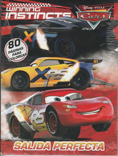 Libro Para Colorear Disneip Pixar Cars, De Disney. Editorial Great Moments Publishing, Tapa Blanda En Español