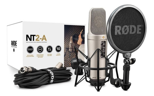 Rode Nt2-a Multi-pattern Studio Microphone Kit