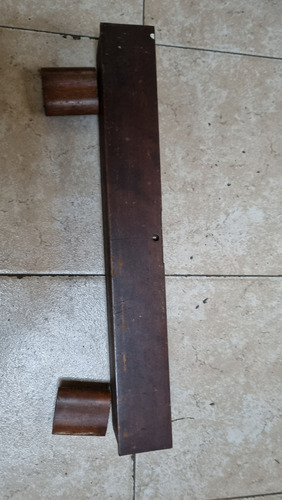 Topes Un Par En Madera Maciza Con Bisagra Simanco Singer (Usado)