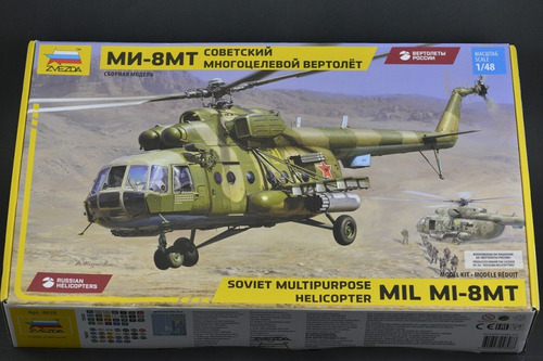 Modelismo Helicoptero Ruso Mil Mi-8 Fap 1/48