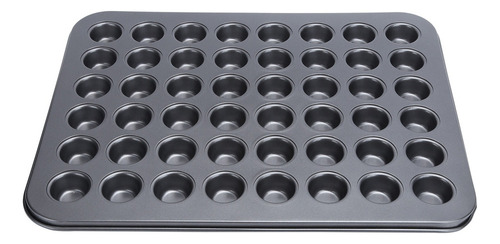 Mini Molde Redondo Antiadherente Para Hornear Cupcakes De 48