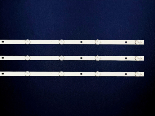 Kit Leds Ghia G43dfhd / G43d (3tiras 8led) - Aluminio, Nuevo