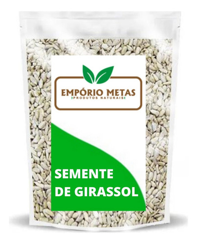 Semente De Girassol Sem Casca Sem Sal - Natural - 1kg