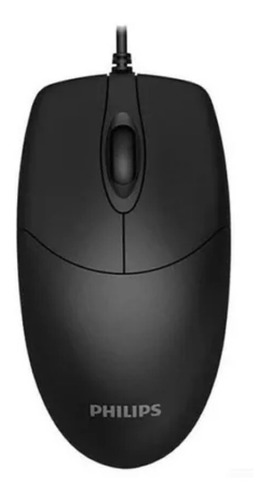 Mouse Philips M234 Cable Usb Negro 1000 Dpi