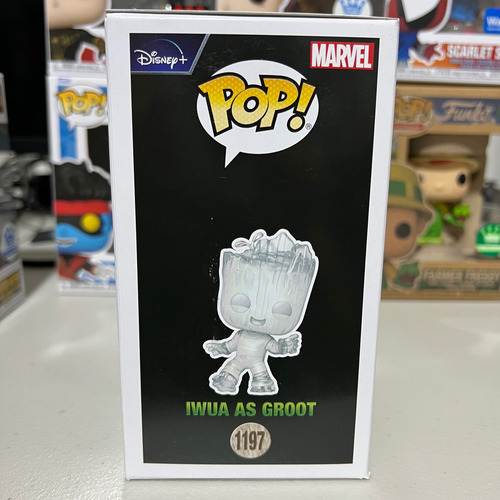 Funko Pop! Marvel I Am Groot Iwua As Groot 1197 Funko Shop (Usado)