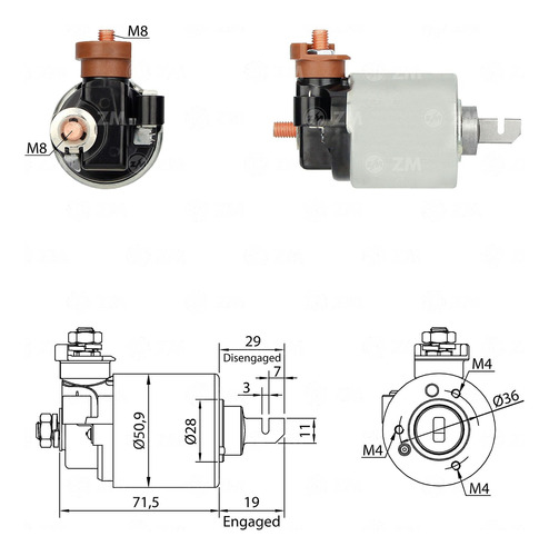 Automatico Arranque Honda Civic 1.4l 1998-00 Civic 1.6l 19