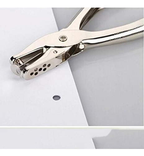 De Papel Com Furo Único 3mm 3mm Prata