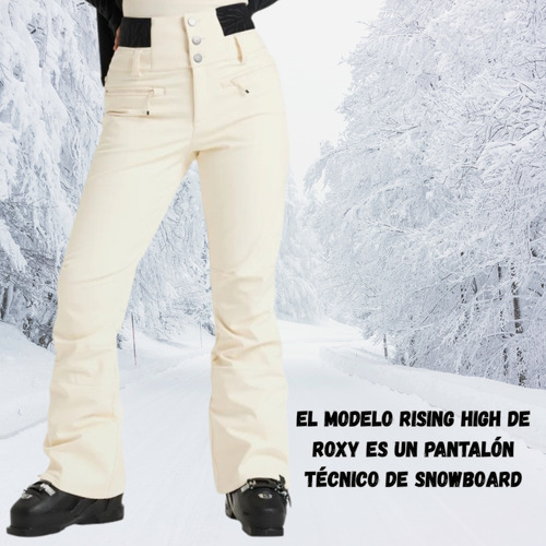 Pantalón Mujer Nieve Roxy Snowboard Térmico Impermeable M