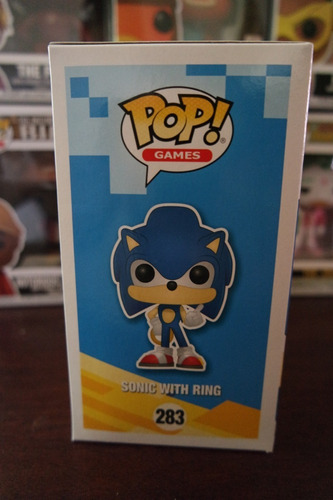 Imagen 5 de 5 de Figura de acción Funko Sonic Sonic With ring 20146 de Funko Pop! Games