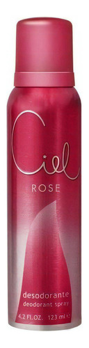 Desodorante en spray Ciel  Rose Rose 123 ml