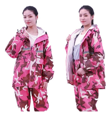 Impermeable Camuflaje Poncho Impermeable Traje Impermeable D