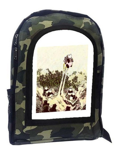 Mochila Camuflada Arte A41