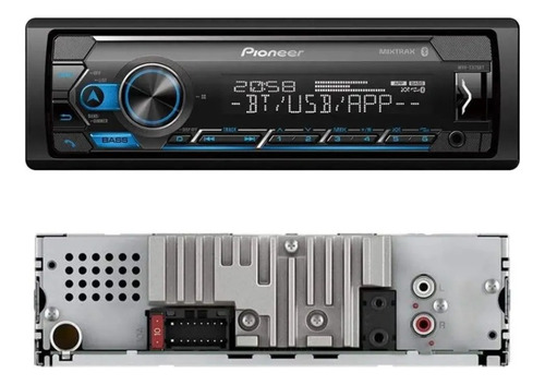 Radio De Auto Pioneer Mvh S325bt Con Usb Y Bluetooth