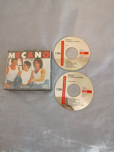 Mecano, Grandes Canciones, Cd, Doble