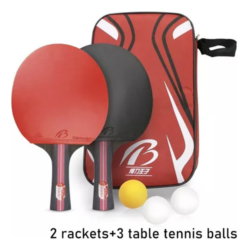 Kit De 2 Raquetas Profesionales De Tenis De Mesa, Ping Pong