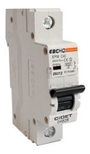 Breaker Interruptor Termomagnetico 1x25a Ebchq