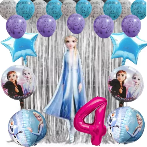 Globos Frozen Bouquet De 6 Globos • Envíos CDMX Y EdoMéx