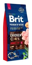 Comprar Alimento Brit Brit Premium By Nature Adult Large Para Perro Adulto De Raza Grande Sabor Pollo En Bolsa De 15kg