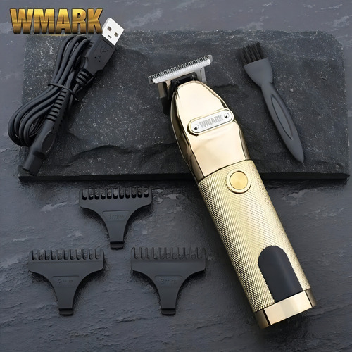 Maquina Acabamento Wmark Ng203 Gold Profissional Display Lcd Cor Dourado 110v/220v