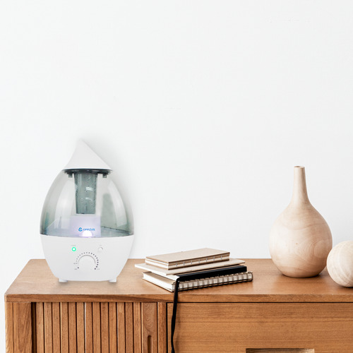 Umidificador De Ar Ambiente Ultrassônico 1,5l Bivolton-um648 Cor Branco 110v/220v