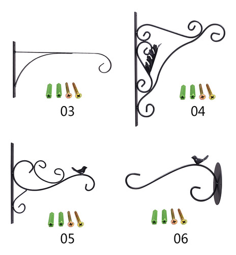 Soporte Para Macetas Para Colgar En La Pared (03 #mold)