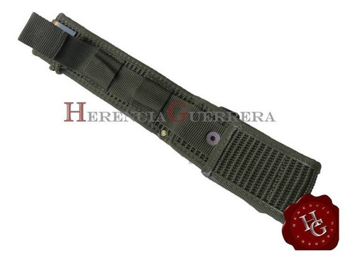Imagen 3 de 8 de Cuchillo Yarara Br Xi Táctico Brigada Ejercito Vaina Verde