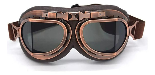 Motocicleta Lentes De Protección Lentes De Piloto Vintage