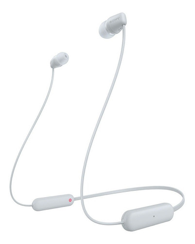 Auriculares Sony Wi-c100 Con Bluetooth, Inalambricos In Ear, Color Blanco