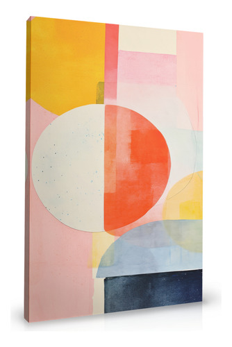 Cuadros Canvas Collage Arte Abstracto Color Paper Decorativo
