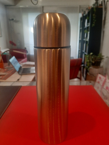 Imagen 2 de 9 de Termo Matero Cafetero Bala 500ml Con Tapa/ Taza Botón