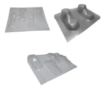 Comprar Moldes Plasticos Para Jabones Y Artesanias X 3 Uniades.
