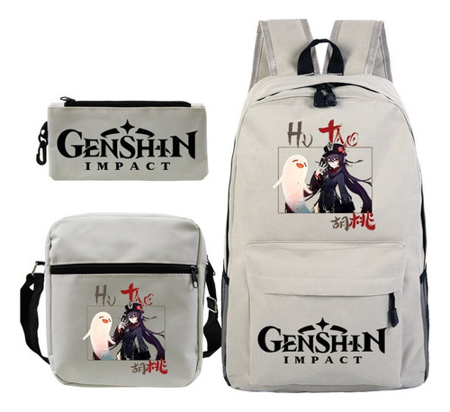 Conjunto Escolar De Hu Tao De Genshin Impact