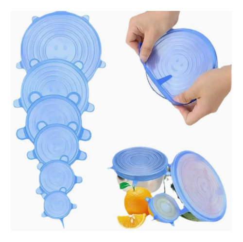 Juego De Seis Piezas De Silicona De 3 Piezas Con Envoltura D