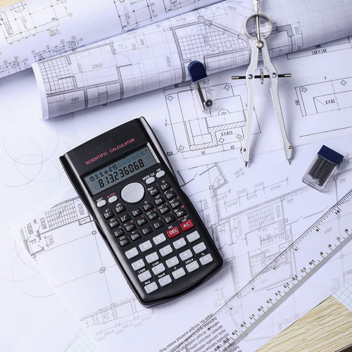 Calculadora Científica 2 Líneas Para Estudiantes, Fracciones