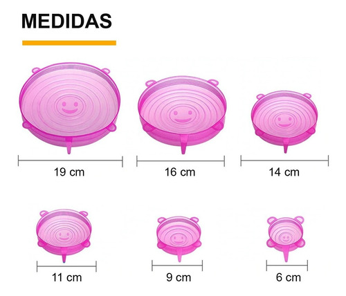 Tapas De Silicon Flexibles Para Alimentos Y Bebidas