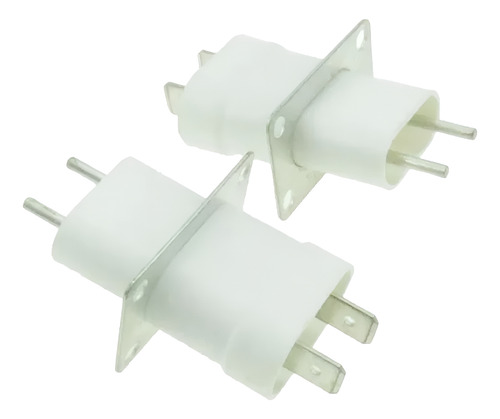 Kit Com 3 Unidades Conector Magnetron Filamento Tomada 3pçs