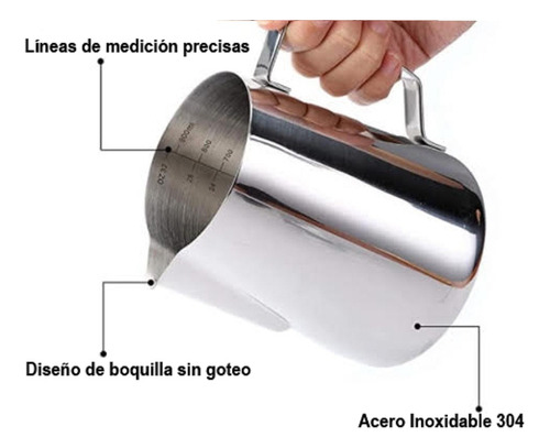 Lechera Acero 600ml - 740650