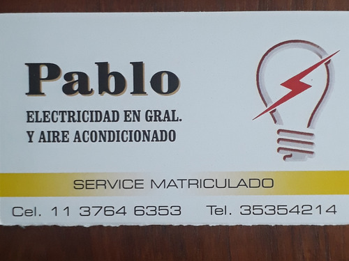 Técnico Eléctrico Y Aire Acondicionado 