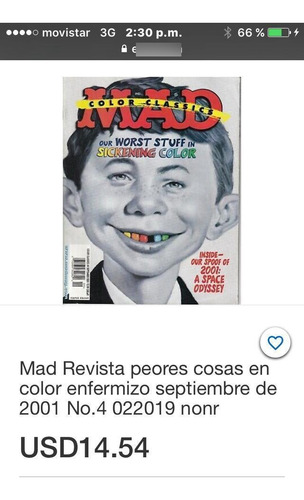 Imagen 5 de 6 de Mad (revista) 1999-2001