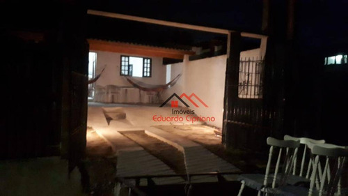Casa Com 2 Dormitórios À Venda Por R$ 260.000,00 - Massaguaçu - Caraguatatuba/sp - Ca0553
