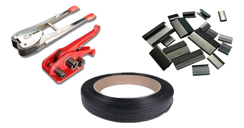 Kit De Flejado, Herramientas, Rollo De Fleje Y Sello