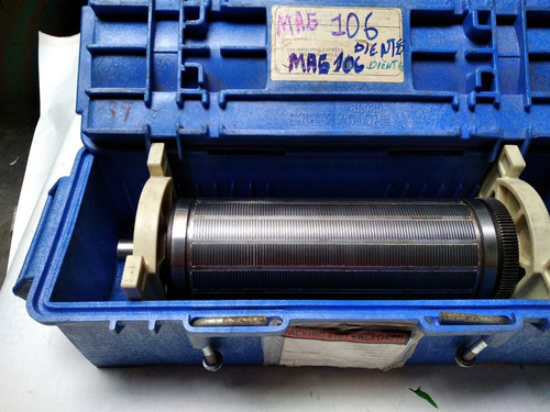 Cilindro Magnetico 10 PLG 106th Flexografico Rotometrics