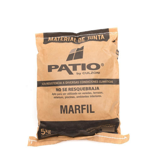 Imagen 1 de 4 de Material De Junta Patio X 5 Kilos Blanco