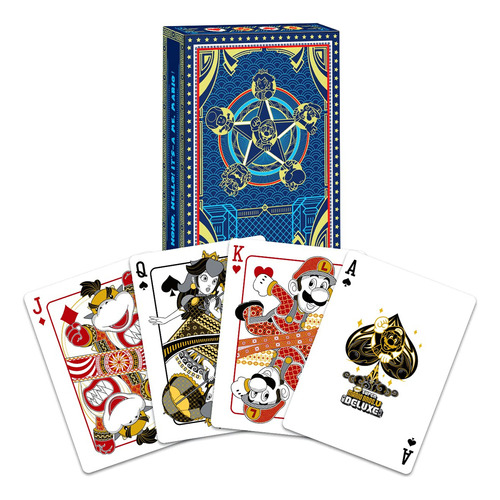 Mushroom U Deluxe Cool Deck Of Playing Cards Theme Board Ga.