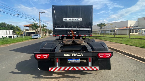 Carreta Dianteira Graneleira 9 Eixos Estrada