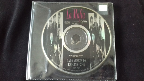 Cd Promocional La Mafia - Cada Vuelta De Esquina