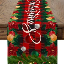 Comprar Camino De Mesa De Navidad, Camino De Mesa De Feliz Navidad, 