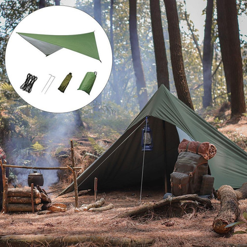 Tenda Resistente Lona Rede Capa Chuva Fly Area 3.22cm²