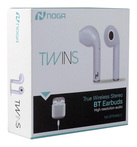 Auriculares Noga Bluetooth Twins Manos Libres In-ear Moderno