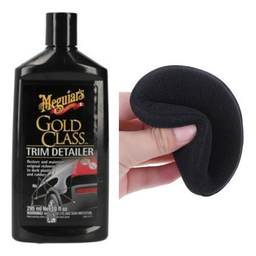 Restaurador De Plasticos Meguiars + Esponja De Aplicación.